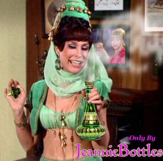 JEANNIES EVIL SISTER GLASS I DREAM OF JEANNIE/GENIE BOTTLE NEW
