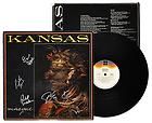 Kansas Classic Rock Band Authentic Autographed Monolith Vintage