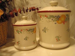 JAY IMPORTS Ceramic Canister *Great for your tea and coffee* MINT cond