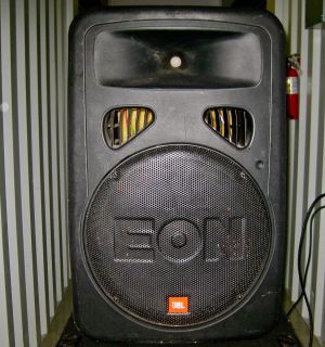 JBL EON 15 G2 PA DJ VOCAL MONITOR POWERED SPEAKER 15 WOOFER HORN EON15