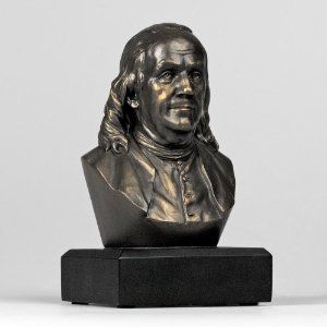 Ben Franklin Bust Founding Father Great Americans