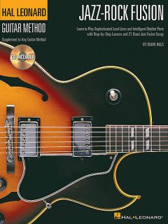 Jazz Rock Fusion Hal Leonard Guitar Method Book CD