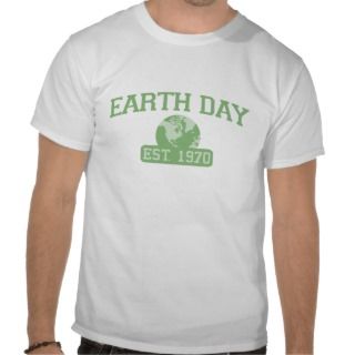 Earth Day 1970 T Shirt 