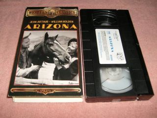 Arizona VHS 1940 Jean Arthur William Holden 043396781238