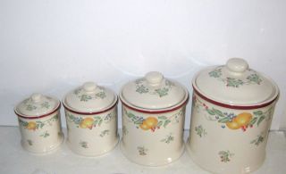 PC Set Corelle Abundance Canisters by Jay Imports