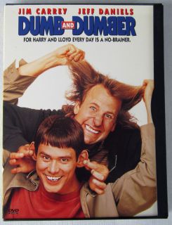  Dumber DVD 1997 WS FS Jim Carrey Jeff Daniels Dim Witted Pals