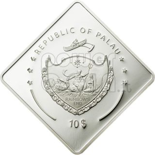 Marat Soviet Battleship 2 oz Silver Coin 10$ Palau 2010