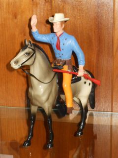 1950s Tom Jeffords Appaloosa w Hat Rifle Hartland Cowboy Western
