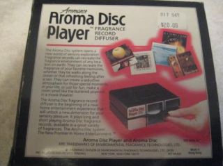 Vintage Aroma Disc Player New SEALED