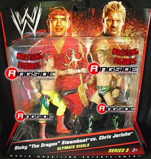 Ricky Steamboat Jericho Mattel 2 Packs 5 WWE Figure