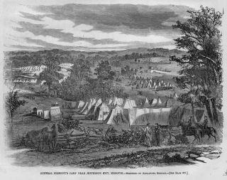 Jefferson City Missouri Civil War General Fremont Camp