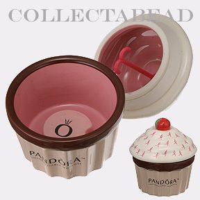 Authentic Pandora Cupcake Jewelry Box