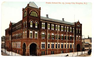 View of Public School No 25 Jersey City Heights NJ