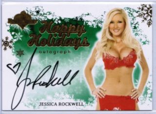 Jessica Rockwell 2012 Benchwarmer Holiday Set Green Parallel Auto