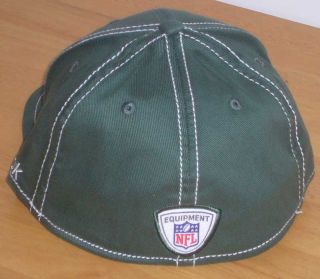 New York Jets 2011 flexfit NFL football player sideline hat cap nwt S