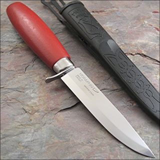 Mora of Sweden Classic 612 Morakniv Carbon Steel Red Wood Handle Knife
