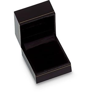 Classic Black Single Ring Box Jewelry Box Engagement