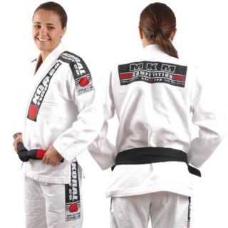 White Koral MKM Jiu Jitsu Gi Size A3 bjj Kimono Uniform