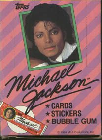 1984 Topps Michael Jackson Series 1 Trading Card Box