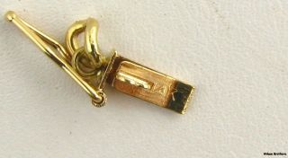 Box Clasp Slide Latch Findings Yellow 14k Gold Jewelry Making Repair 2
