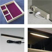  light kit 1 dehumidifier rod internal power strip jewelry tray
