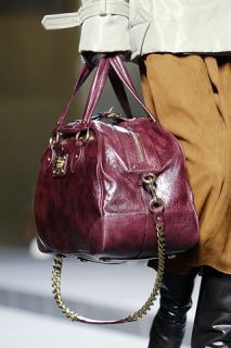 Marc Jacobs Leather Nutmeg Duffle Handbag Purse Fall 06