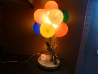 Dolly Toy Nursery Lamp Balloon Vender 1973 w Box