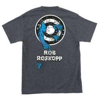   Santa Cruz Skateboards Rob Roskopp 2 Hand Tee Shirt Jim Phillips LRG
