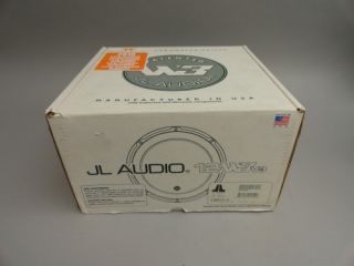 New JL Audio 12W3V3 4 12W3 500W 4 Ohm 12 Car Stereo Sub Subwoofer