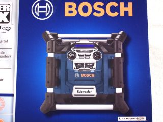 Bosch Radio Charger Jobsite Powerbox 360 Am FM  USB SD Card Model
