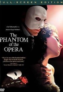 Andrew Lloyd Webbers The Phantom of The Opera DVD 2005 New Gift Idea