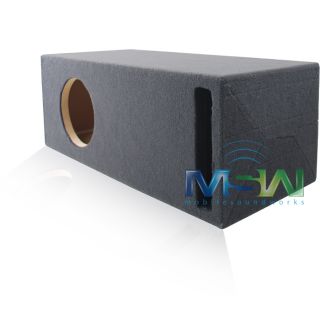  Vented Sub Enclosure Box for Single 8 inch JL Audio® W7 Woofer