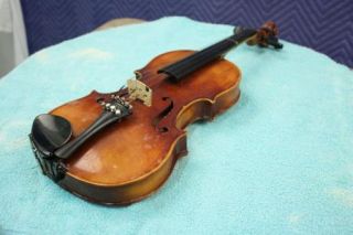 Violin Johann Georg Kessler West Germany with Case 3 4