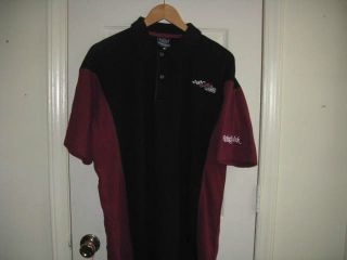 Joe Gibbs Racing Wicked Quick Pit Crew Polo Shirt Sewn on New Large