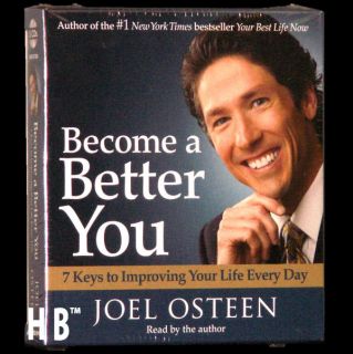 New Become A Better You Joel Osteen 5 CDS