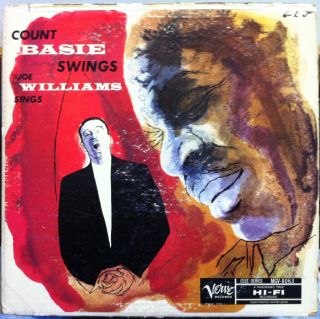 COUNT BASIE & JOE WILLIAMS swings sings LP VG MGV 8063 DSM David Stone