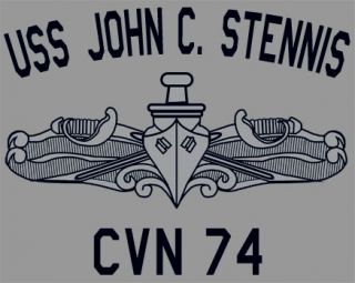 US Navy USS John C STENNIS CVN 74 T Shirt