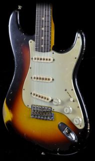 Fender John Cruz Masterbuilt 1960 Stratocaster Relic 3 Tone Sunburst