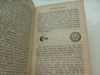  ANTIQUE ILLUSTRATED BOOK YOUNG ASTRONOMER 1849 ASTRONOMY JOHN ABBOTT