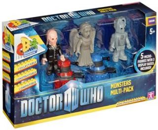Doctor Who Monsters Character Building Pack of 5 Figures