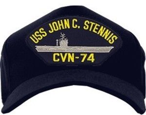 Baseball Cap Navy USS John C STENNIS CVN 74 92421