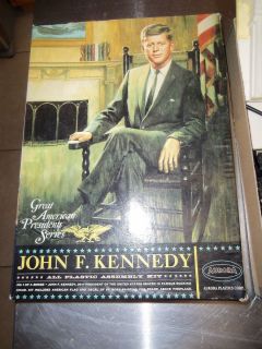 JOHN F KENNEDY SCALE MODEL AURORA WOW  