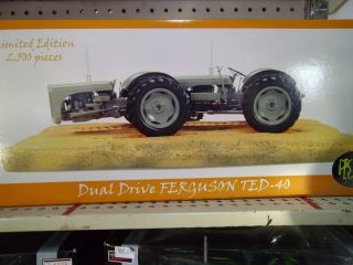 1 16 Scale Limited Edition Ferguson Ted 40 Dual Drive Die Cast Model Tractor  