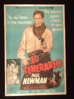 The Left Handed Gun Paul Newman Lita Milan Argentine 1sh Movie Poster 1958  