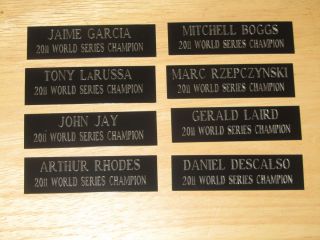 John Jay Cardinals Name Plate for Baseball Cube Baseball Holder  