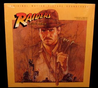 Raiders Of The Lost Ark Soundtrack LP Vinyl 81 SEALED Original Indiana Jones  