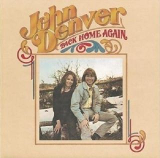 John Denver Back Home Again Original Record Album LP 1974 VG  