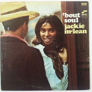 Jackie McLean 'Bout Soul LP VG NM 1968 Blue Note Woody Shaw  