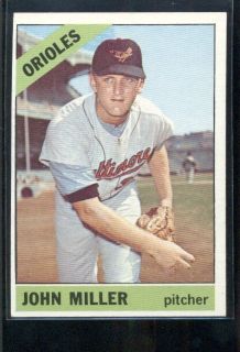 1966 Topps 427 John Miller Orioles ExMINT 17400  