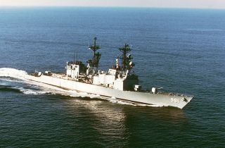 USS JOHN HANCOCK DD 981 MED DEPLOYMENT CRUISE BOOK YEAR LOG 1999 2000 NAVY  